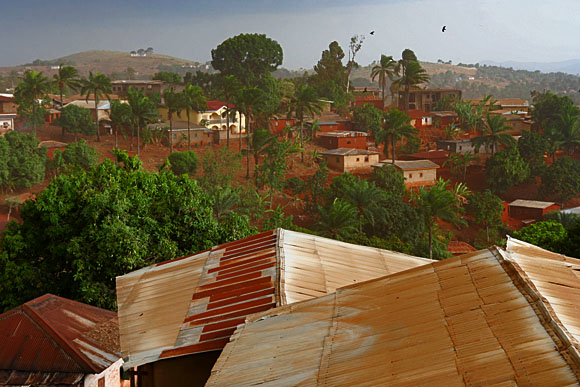 Stotiscov Foumban, nejturistitj msto Kamerunu