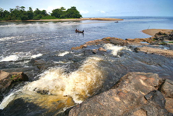 Lobe waterfalls