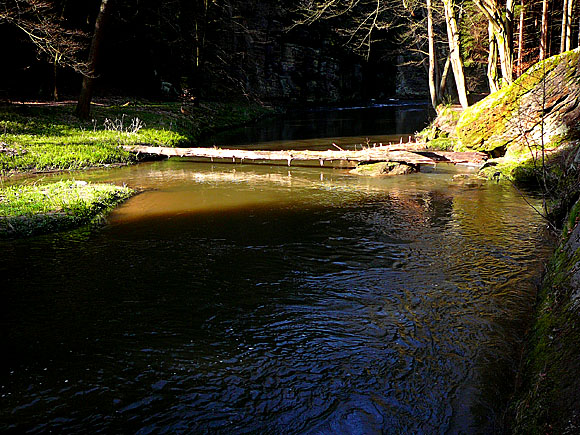 Nrodn park esk vcarsko, Kamenice u Dolskho mlna