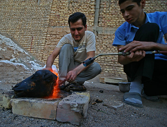 Streets of Yazd. I Pemek Podlaha by mohl zvidt mstn vynalzavosti.