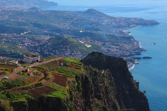 Vhled z Cabo Girão na Funchal