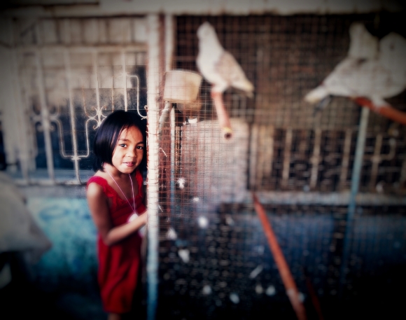 Filipnsk klebk ve mst Tagbilaran.