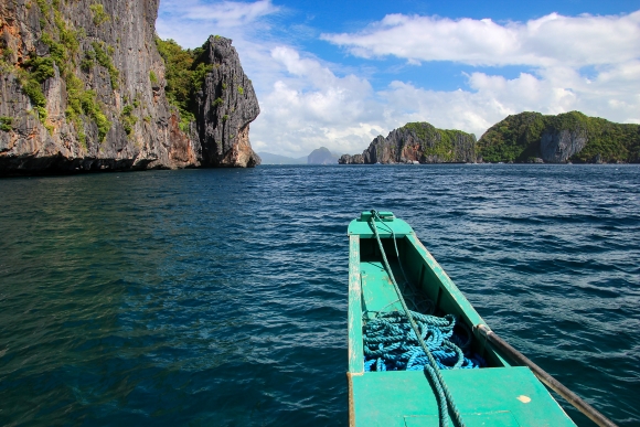 Vpencov ostrovy u El Nido