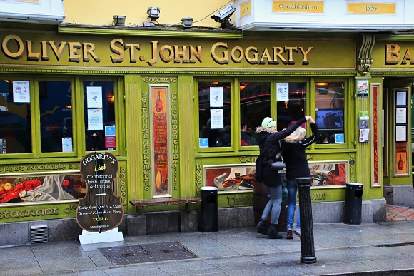 entiny se potc dublinskou tvrt Temple Bar
