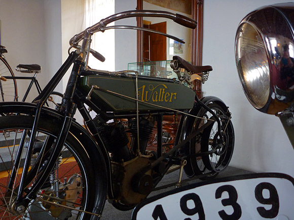 Josef Walter, motocykl