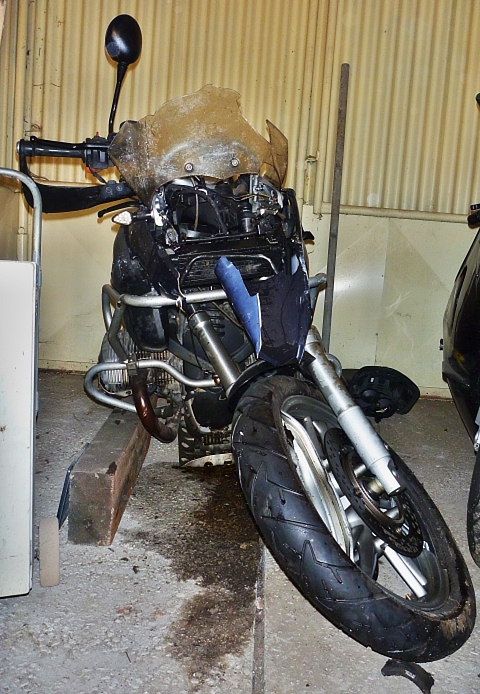 Motocykl jsem si pi posledn nehod snil, zkrtil, zethlil, znan odlehil a znepojzdnil.