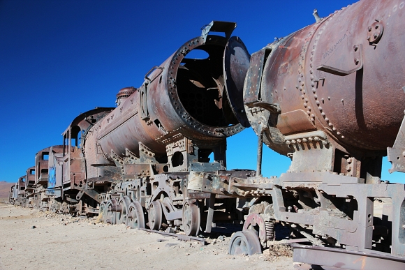 Cementerio de trenes