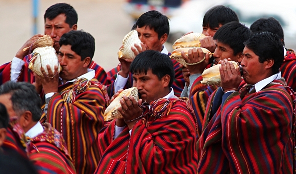 Chinchero, nedln ceremonie.