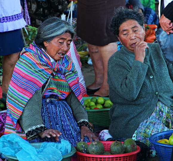 Cucn prstu a keov ly. Antigua, Guatemala.